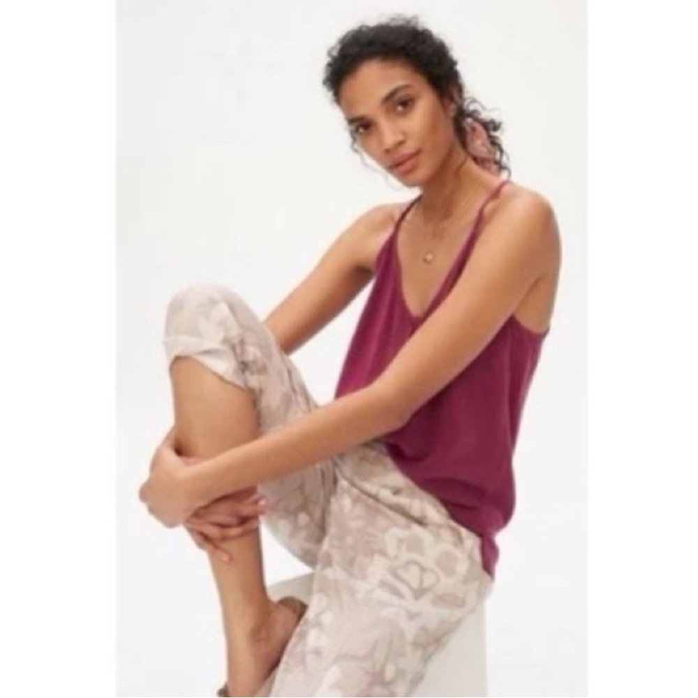 Anthropologie Jenny Button Cami Black Racerback Tank Top Size M Medium NWT - Picture 10 of 10